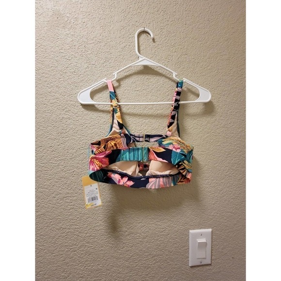 NWT Kona Sol Tropical Print Swim Top Size Small - Picture 4 of 4